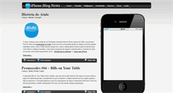 Desktop Screenshot of iphoneblognews.com
