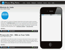 Tablet Screenshot of iphoneblognews.com